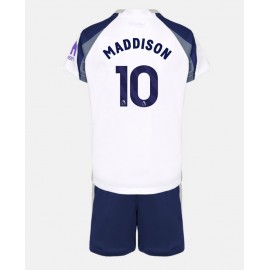 Tottenham Hotspur James Maddison #10 Hjemmebanetrøje Børn 2025-26 Kortærmet (+ Korte bukser)
